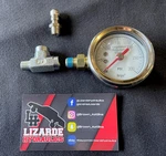 Lowrider Hydraulics Tee Fitting, Custom Piston Pump Air Gauge *1 Kit. Fixed Price $55.00.