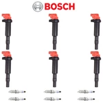 Bosch Double Platinum Spark Plug & Engine Ignition Coil For Bmw 535I Xdrive 3.0L. Fixed Price $286.61.