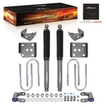 5" Rear Axle Flip Kit & Drop Shocks Ford F-150 2WD/4WD 15-20 Steel. Fixed Price $312.31.