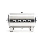 5 Gallon Aluminum 8 1/2" Port Air Suspension Tank Horn Bag Lowrider Hot Rod. Fixed Price $285.99.