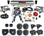 Complete Level Ride Pressure Height 580 Chrm Air Suspension Kit Fits 1973-87 C10. Fixed Price $2849.88.