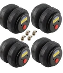 4 Pieces Heavy Duty 2500LB 1/2"NPT Double Bellow Air Suspension Spring Bag Deal!. Fixed Price $109.00.