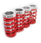 Emusa Coilover Lowering Springs Sets For 91-99 Nissan Sentra Red/silver. Fixed Price $36.99.
