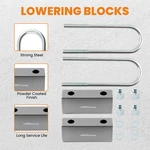 Rear Drop Kit 3" Lowering Blocks Fit For Chevy Gmc C10 1963-1972. Fixed Price $80.95.