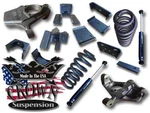 4/6 Lowering Drop Kit Spindles Springs Flip Fits 2007-2018 Silverado Sierra. Fixed Price $746.51.