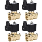 4PCS 3/4" Npt Valve Electric Solenoid Brass Gas Water Air N/c 110-120V. Fixed Price $67.49.
