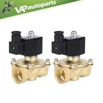 Brass For 2PCS 1" Npt 12V Electric Solenoid Air N/c Ride Suspension Valve. Fixed Price $33.46.