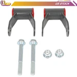 Fits 1998-2011 Ford Ranger 2WD 4X4 2" Drop Lowering Shackles Leveling Kits. Fixed Price $28.11.