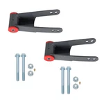 1-2 Inch Rear Lowering Drop Steel Shackles Kit Ford F150 2WD 4WD 2009-2023. Fixed Price $54.99.