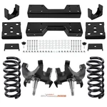 Front 4" Rear 6" Drop Kit For Chevrolet Gmc C1500 88-1998 W/1.25" Rotors V8. Fixed Price $596.53.