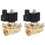 2PCS 1" Npt Valve Electric Solenoid Air Ride Suspension Brass N/c 110V-120V. Fixed Price $51.99.