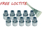 Push To Connect Fitting For 3/8" Npt 1/4" Od Air Line 10 Pack W/ Free Loctite. Fixed Price $39.90.