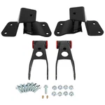 Steel Black For 88-98 Chevy Gmc C1500 4" Lowering Parts Drop Shackles & Hangers. Fixed Price $70.45.