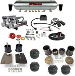 Airmaxxx Ride Kit Slam SV-8C 2600 Bags 580 Chrome Tank Fits 1961-64 Riviera. Fixed Price $2074.99.