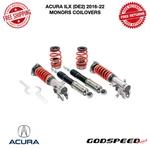Godspeed Project Monors Coilover Damper Kit Fits 2016-2022 Acura Ilx (D2) 52MM. Fixed Price $795.00.