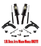 Jetta Wagon Diesel 1.9L 01-04 Suspension And Chassis 14PC Kit. Fixed Price $527.00.