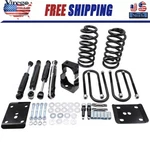 3" / 5" Drop Coil Springs And Shocks Flip Kit For Chevy C10 Gmc C15 1973-1987. Fixed Price $319.99.