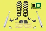 3" / 5" Drop Kit Coil Springs Shackles + Shocks 04 08 Ford F-150 V6. Fixed Price $298.22.