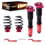 Maxpeedingrods Rear Coilover Shocks Kit For Bmw E46 3-SERIES Sedan Rwd 1998-2005. Fixed Price $184.45.
