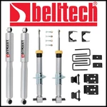 Belltech 0-3.5" Front 7.5" Rear Lowering Kit W/struts/shocks Fit 21-24 F-150 4WD. Fixed Price $972.00.
