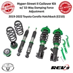 REV9 Hyper-street Ii Coilover Kit For 2019-2022 Toyota Corolla Hatchback (E210). Fixed Price $565.00.