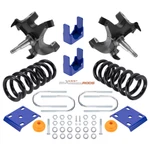 Front 4INCH Rear 6INCH Drop Kit For Chevrolet Gmc C1500 88-98 W/lowering Spindle. Fixed Price $431.22.