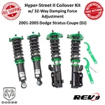 REV9 Hyper-street Ii Coilover Upgrade Kit For 2001-2005 Dodge Stratus Coupe (dj). Fixed Price $550.00.