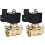 2PCS 3/4" Npt 110-120V Brass Electric Solenoid Valve Gas Water Air N/c. Fixed Price $29.01.