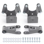 4" Rear Drop Lowering Kit Shackle Hanger Fit Dodge Ram Charger 2WD 1976-1990. Fixed Price $74.69.