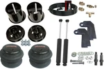 3/8 Front Air Ride Suspension Bags Brackets & Shock Relocate Fits 61-64 Cadillac. Fixed Price $499.75.