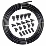 Brake Hose Tube Nylon Air Line Od 1/2" Sae J844 Dot 10/25/50/100FT Black. Fixed Price $14.99.