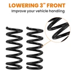 3" Front Lowered Drop Coil Springs For Chevy Silverado Gmc Sierra C1500 88-98. Fixed Price $139.95.