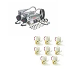 Viair 485C Platinum Dual Compressors W/ Smc 3/8" High Performance Valves. Fixed Price $870.80.