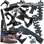 2 Door Tahoe Lowering Kit 4/6 Drop Coils Springs Spindles Flip Shocks. Fixed Price $1620.00.