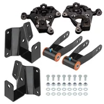2"/4" Drop Kit For Chevy Silverado 1500 2WD 99-06 Spindles & Shackles Hangers. Fixed Price $264.11.