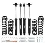 2.5" Lift Kit For Jeep Wrangler Jk 4WD 2007-2018 Coil Springs + Shocks. Fixed Price $303.55.