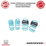 Godspeed Traction-s Performance Lowering Spring Fits 2018-2021 Honda Accord (cv). Fixed Price $162.00.