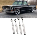 C-10 Pickup 1973-1987 Front & Rear Aldan American Adjustable Shocks. Fixed Price $1154.90.
