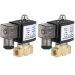 2PCS 1/4" Npt 110-120V Air Suspension Valve Solenoid Brass Electric N/c. Fixed Price $25.06.