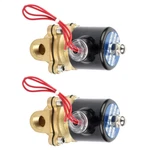 2PCS 3/8" Npt Air Ride Suspension Valve 12V 250PSI Brass Electric Solenoid. Fixed Price $44.49.