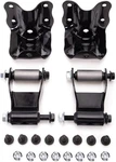 Rear Leaf Spring Shackles & Brackets Repair Kit Set 1986-2008 Ford Black. Fixed Price $56.99.