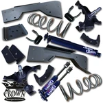 Crown Suspension 95-99 Tahoe 2DR 4-6 Lowering Drop Spindle Coil Flip Kit Cnotch. Fixed Price $936.45.