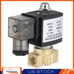 1/4" Npt 110V-120V Brass Electric Solenoid Valve Gas Water Air Normally Closed. Fixed Price $15.23.