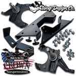 Crown Suspension 73-87 C10 1" Rotor Spindles Lowering Drop 3/5 Flip C-notch Kit. Fixed Price $585.00.