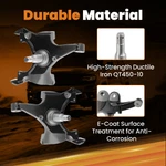 2" Front Drop Spindle Lowering Kit For Chevrolet C1500 Suburban 1988-1998 2WD. Fixed Price $142.92.