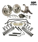 1964-66 Chevy Chevelle Camino 2" Drop Spindle Disc Brake Kit Handling Package. Fixed Price $1265.00.