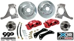 73-87 Chevy Gmc Truck X10 X-10 Modular 2.5" Drop Spindle 13" Big Disc Brake Kit. Fixed Price $1149.00.