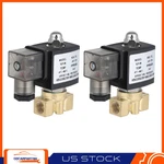 2PCS 1/4" Npt 110-120V Air Suspension Valve Solenoid Brass Electric N/c. Fixed Price $25.26.