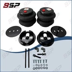 Air Ride Rear Bolt On Brackets & 2600 Bags 1/2" Fittings For 1963-72 Chevy C10. Fixed Price $218.00.