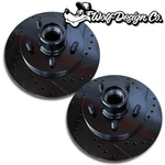 1973-1987 C10 Blazer Squarebody Disc Brake Rotors 5X5 Drilled & Slotted Black. Fixed Price $260.00.